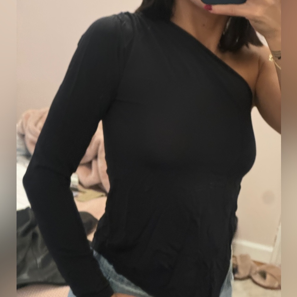 Zara One Shoulder Top - Picture 4 of 5